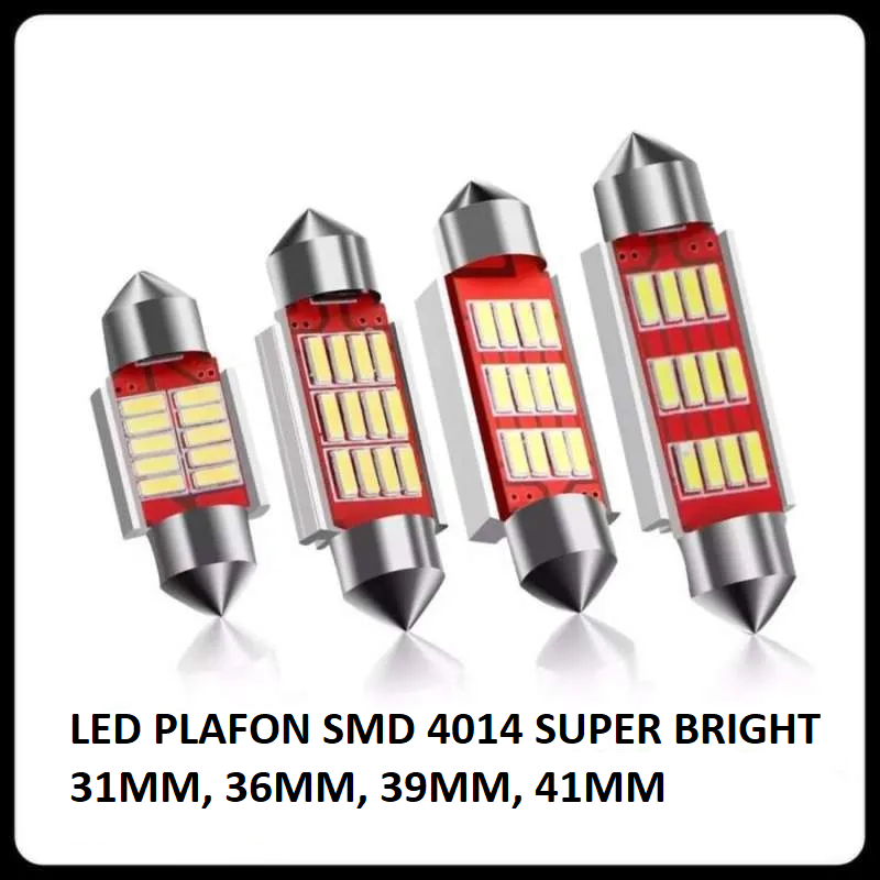 ไฟห้องโดยสารรถยนต์ LED 4014 / LED เพดานห้องโดยสารรถยนต์ SMD 4014