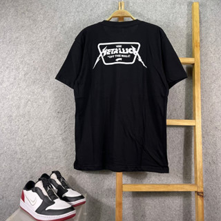 เสื้อยืด ลาย VANS OFF THE WALL X METALLICA สีดํา