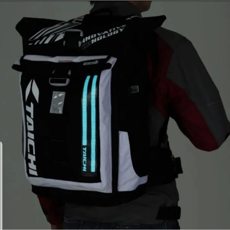 Taichi กระเป๋าเป้กันน้ํา RS272 ไฟ led