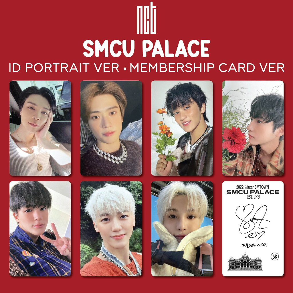 [แบตเตอรี่ Pc] NCT - SMCU PALACE MC & ID POTRAIT