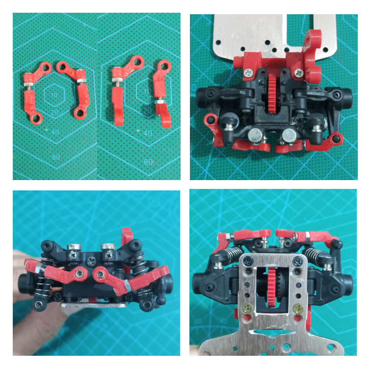 Wltoys K989 K969 WLX284131 RODEND สําหรับ (RWD GEARBOX CONVERTER)