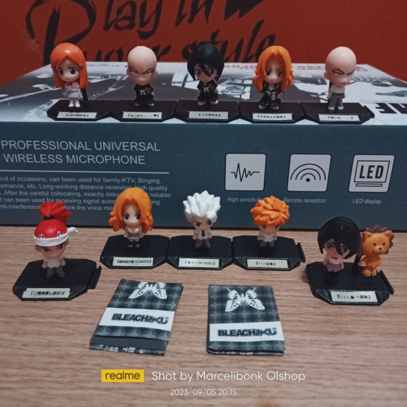 Action Figure Bleach Ichigo Renji Rukia Toushirou Hitsugaya Yamamoto Dashboard