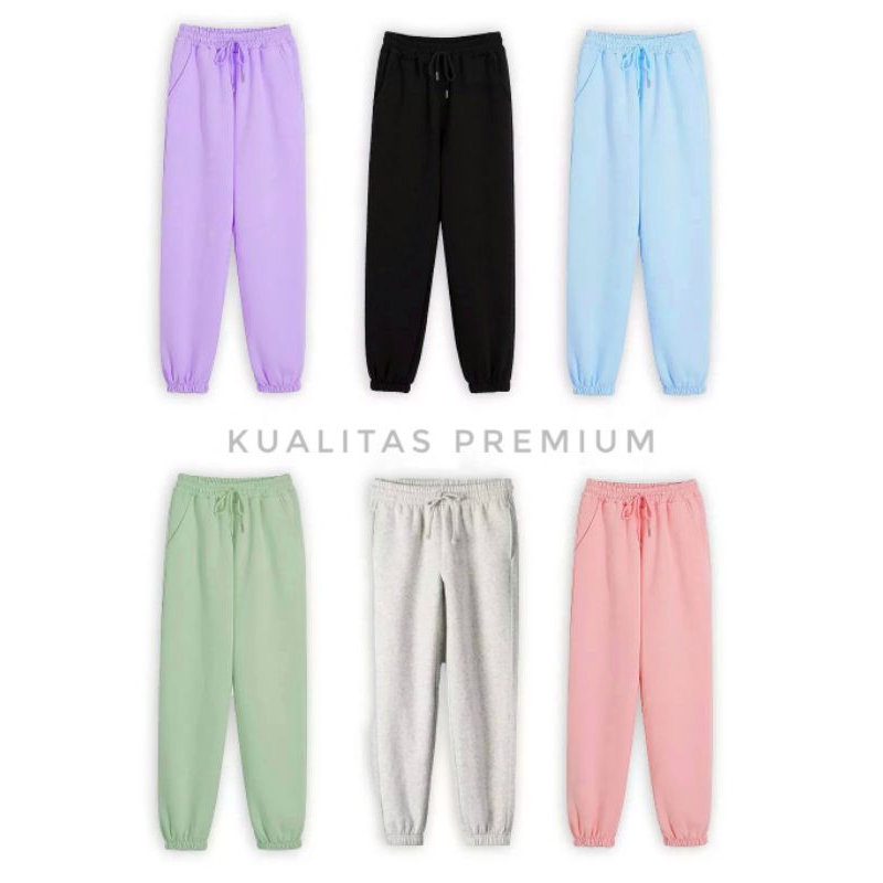 พรีเมี ่ ยม Jogger Sweatpants/Jogger Sweatpants/Jogger Men Women/Sports Jogger Pants