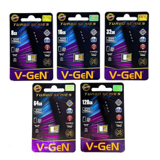 การ์ดหน่วยความจํา V Gen Vgen TURBO Series 100Mbps Micro Sd