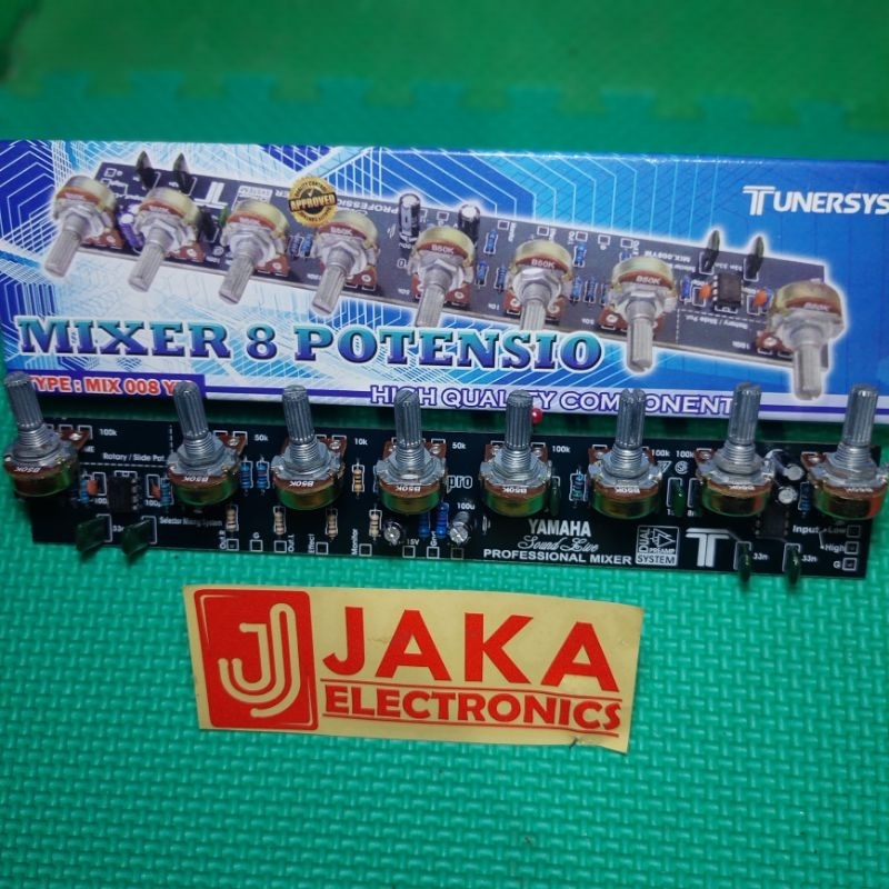 Yamaha TUNERSYS MIX 008 YM 8 ชุดโมดูลผสมโพเทนชิโอมิเตอร์