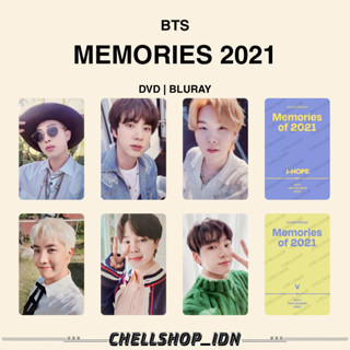 แผ่น DVD โฟโต้การ์ด BTS MEMORIES 2021