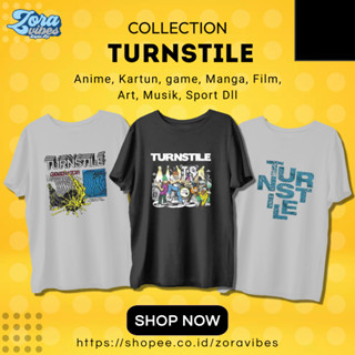 เสื้อยืด พิมพ์ลายวง turnstile