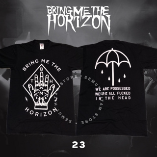 Kaos BMTH BRING ME THE HORIZON WE ARE POSSESSED Builtup Rock Metal Music Band Prapatan Rebel Puritan