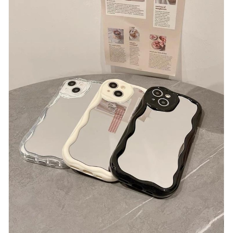 055 VV CASE WAVE MIRROR A5PRO A5i A3 A3X NFC A60 A31 A52 A92 A55 F11 A38 A18 A78 REN0 12f 6 10 A7 A1