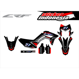 สติกเกอร์ DECAL CRF STRIPING FULL BODY v3 46