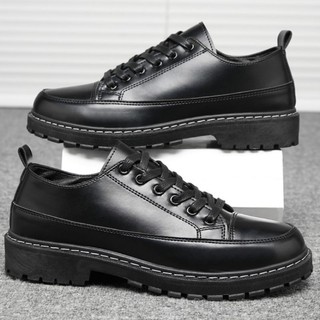 BOZBAY Sepatu Pantofel Docmart Original Sepatu Kantor Pria Terlaris