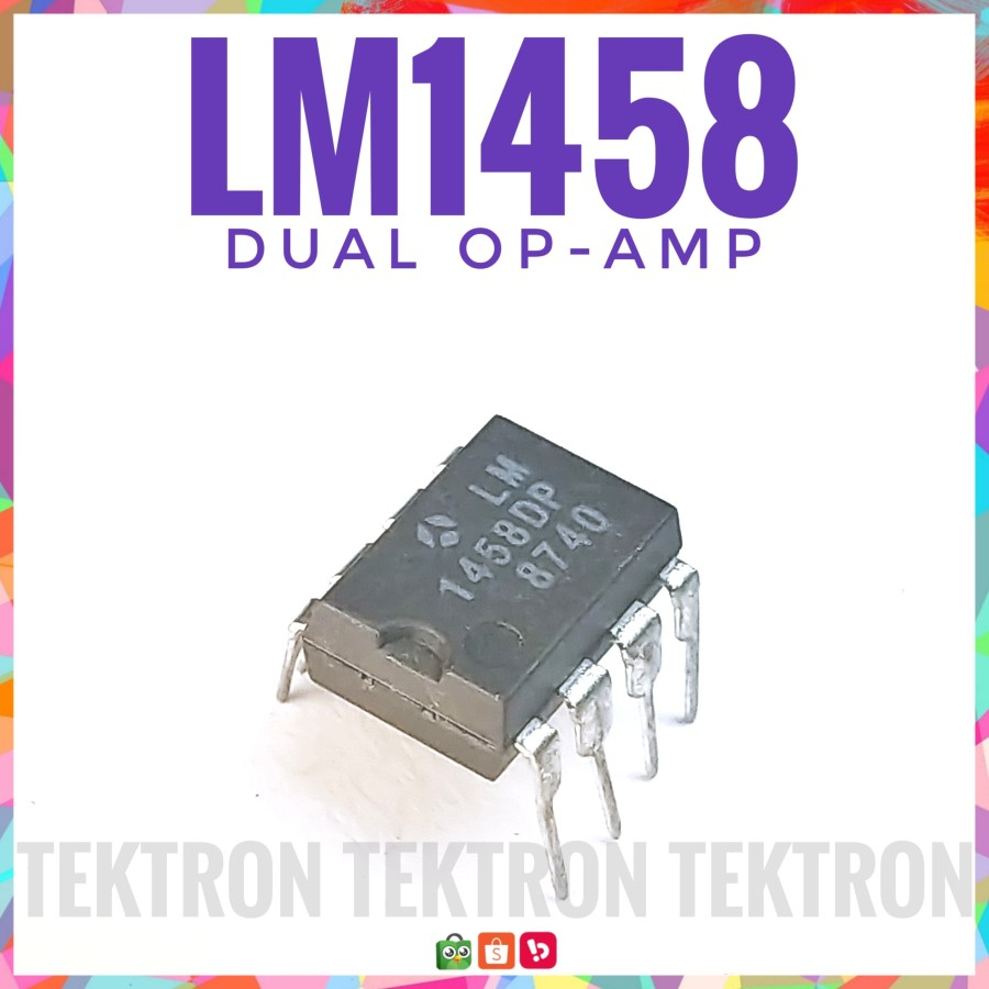 Tomson LM1458 Dual OpAmp 1458 Original Ori