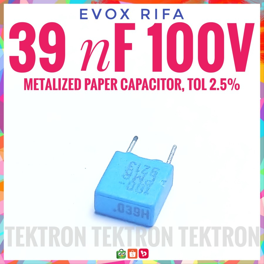 Evox RIFA 39nF PMR Polypropylene Metalized 0.039 uF 0.039uF 393 39n HQ