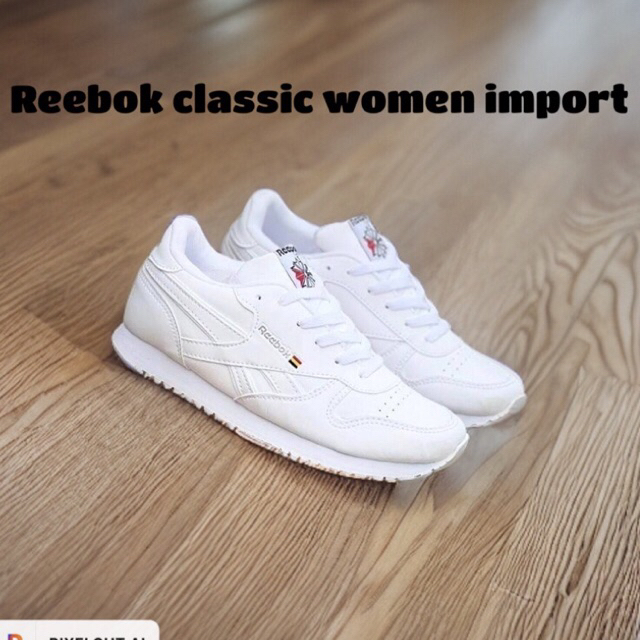 Putih รองเท้าผ้าใบผู้หญิง รองเท้าสีขาว รองเท้าคลาสสิก Reebok