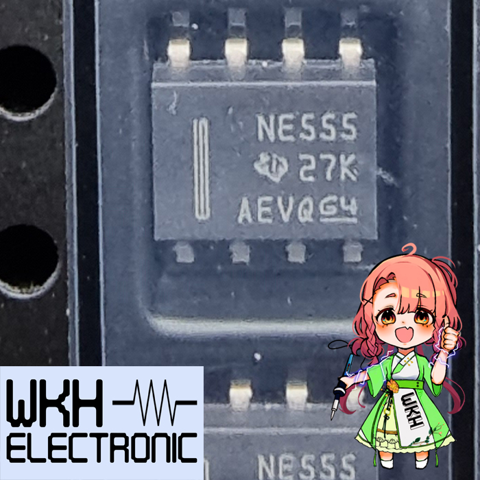 ต้นฉบับ NE555 SMD NE 555 SOP-8 IC PRECISION TIMER AF59