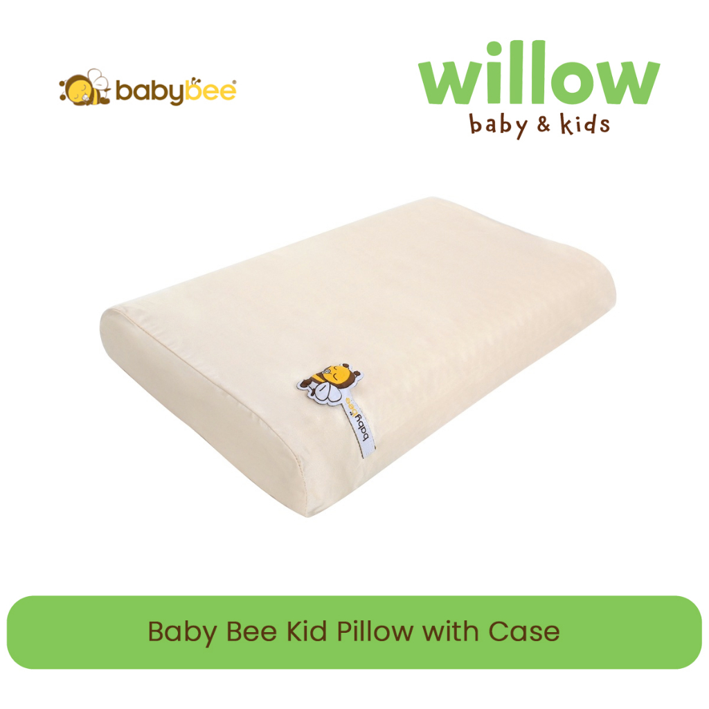 หมอนเด็ก - Baby Bee Kid Pillow with Case 50X30X7/9