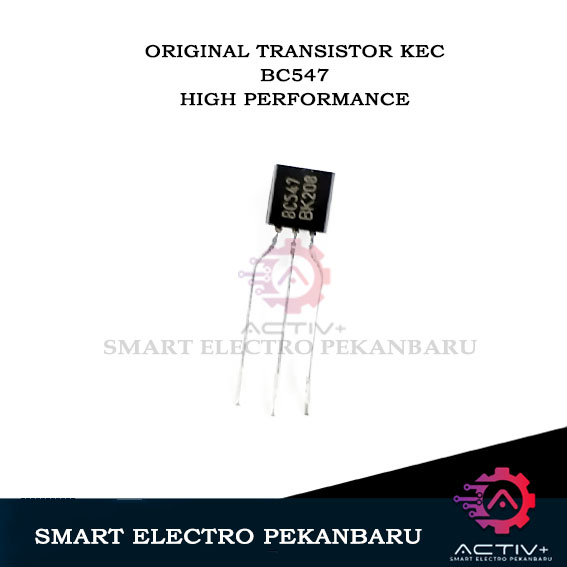 ต้นฉบับ BC547 ทรานซิสเตอร์ KINC SEMICONDUCTOR BC 547 BC547 KEC TR BC547 AUDIO BC 547