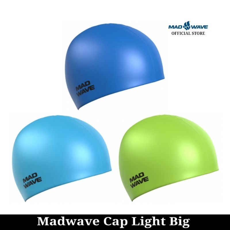 Madwave Cap Light หมวกว่ายน้ําใหญ่