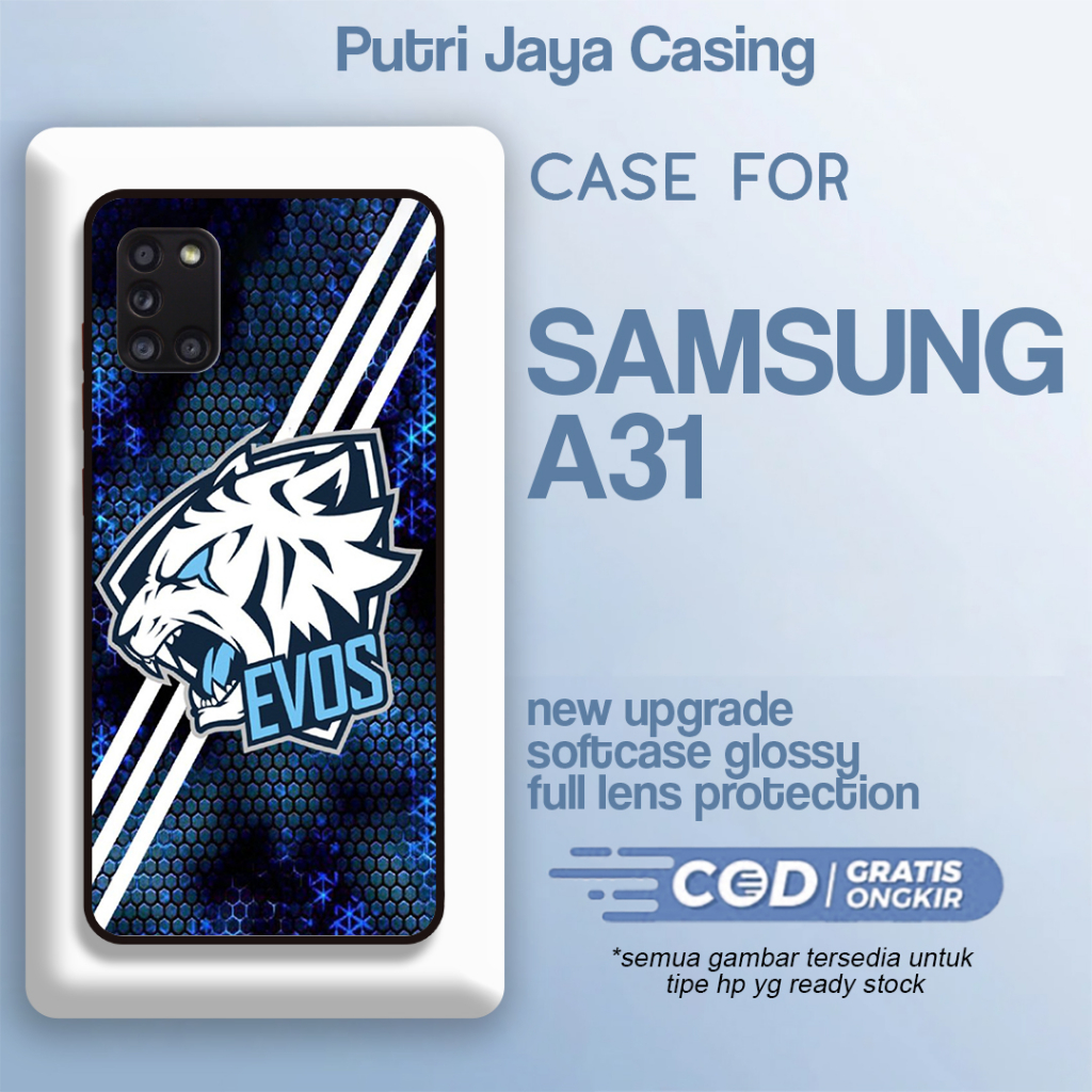 เคส Samsung A31 [ Evos ] เคส Samsung A31 Hardcase Softcase Glossy