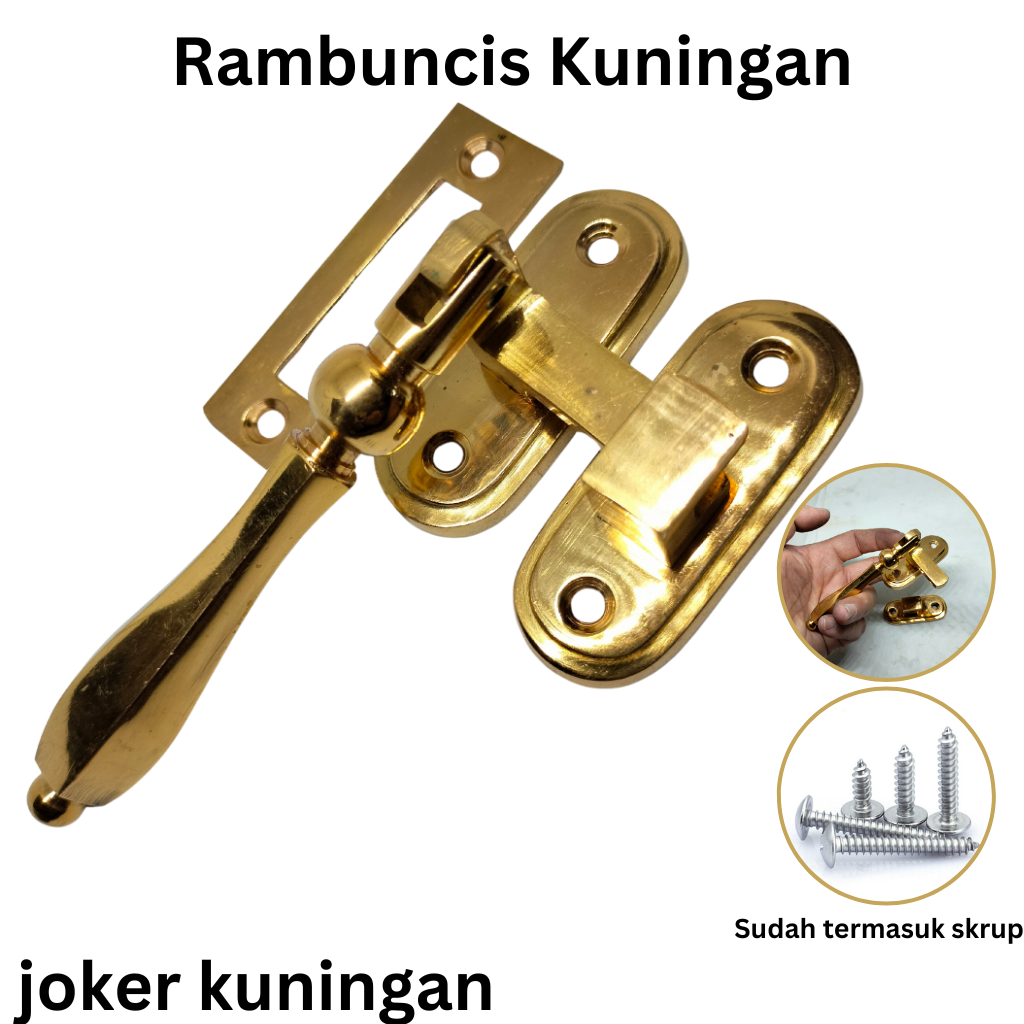 JUMBO ทองเหลือง Rambuncis with Starfruit Motif GOLD Rambuncis dolomite rambutcis kunikey