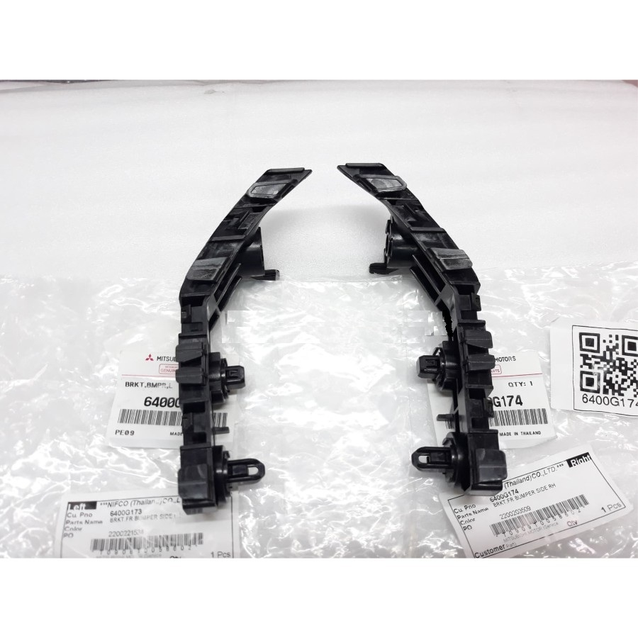 ขายึดกันชนหน้าของแท้ pajero ใหม่ทั้งหมด 6400G173 6400G174