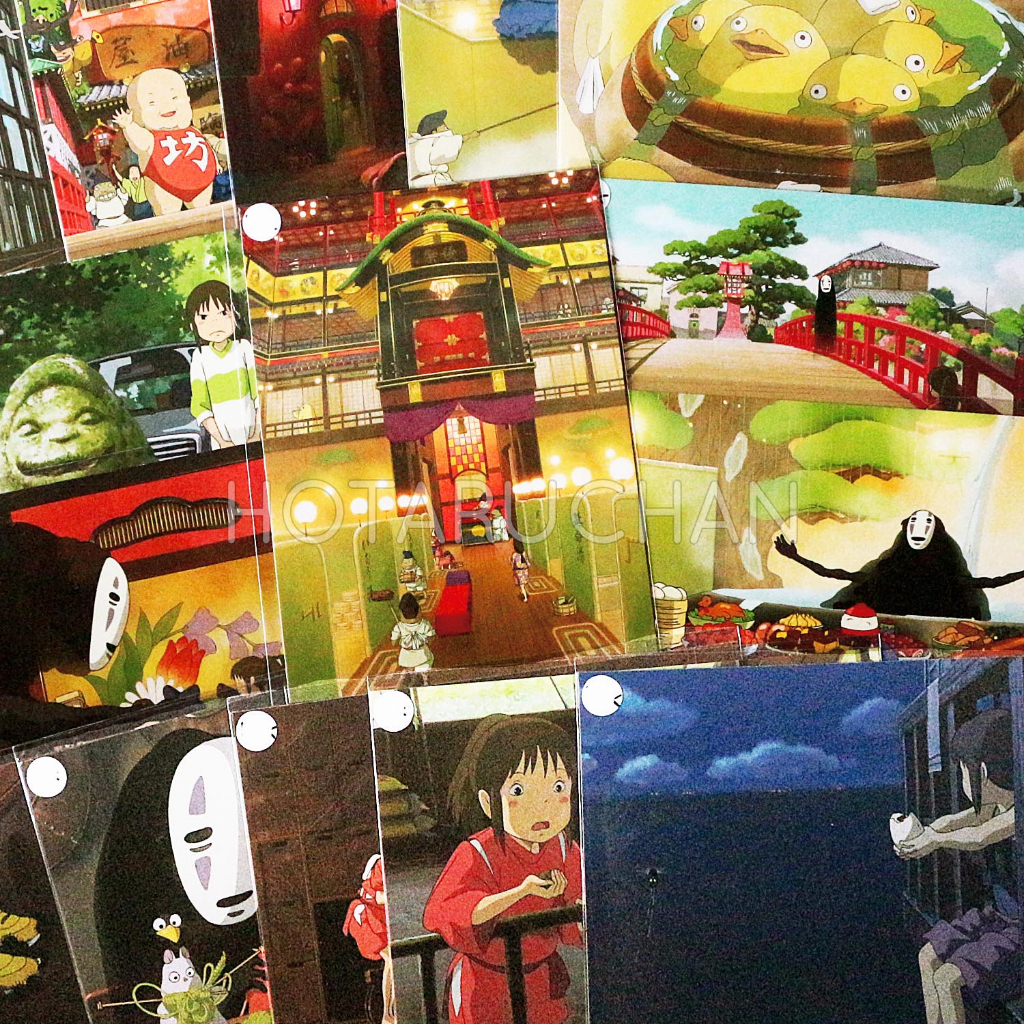 [OFFICIAL] Studio Ghibli BIG Postcard - Spirited Away: หนังสือโปสการ์ด