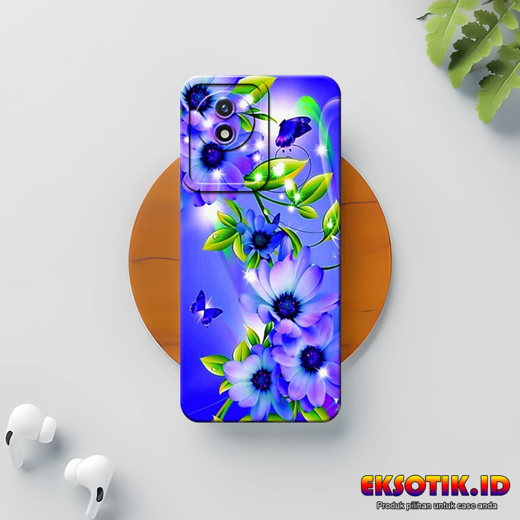 VIVO Y02T กรณี Eksotik.id VIVO Y02T ปลอก VIVO Y02T ซิลิโคนโทรศัพท์มือถือผิวอุปกรณ์เสริม Hardcase Sof