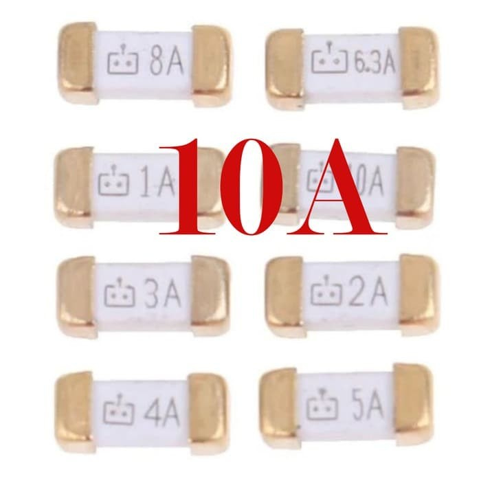 ฟิวส์ฟิวส์ SMD 10 A 1808 10A BO18 ฟิวส์ 2410