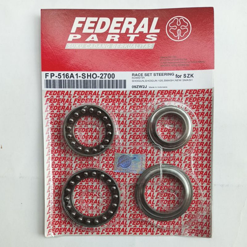 Shogun, Shogun 125, Smash, New Smash Federal FP-516A1-SHO-2700 คอพวงมาลัย