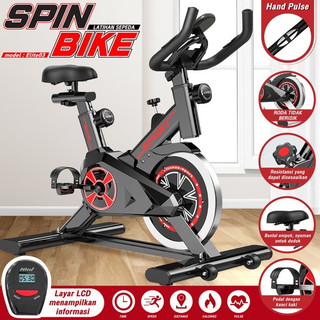 BG SPORT Sepeda Statis Spine Bike Model Elite  Alat Fitness At Home ELITE S-500 S-290 S-303