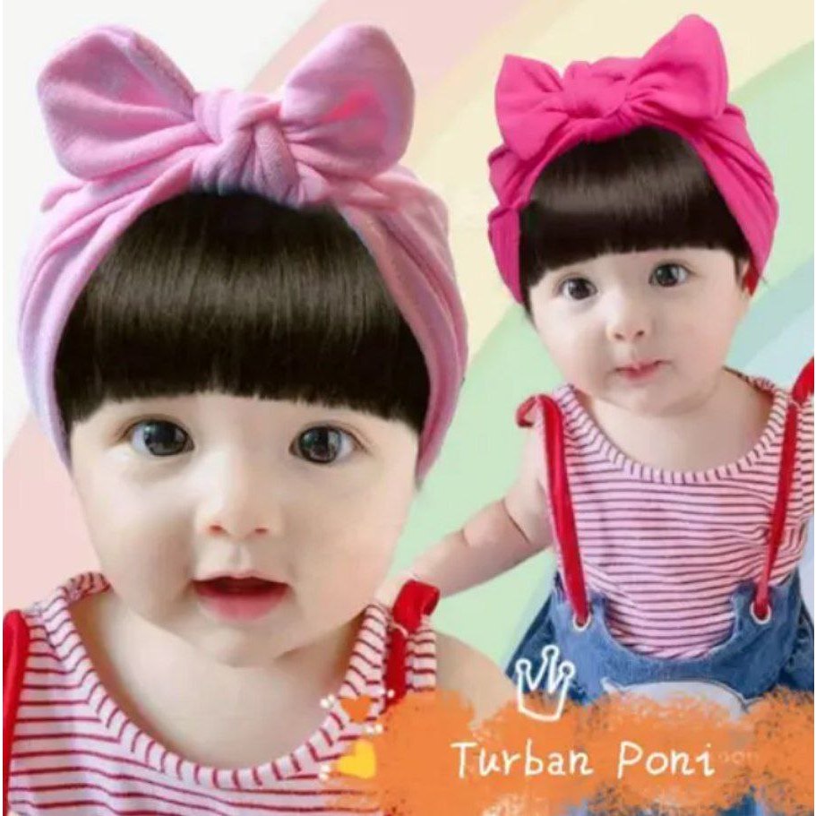 TURBAN WIG BANGS****
