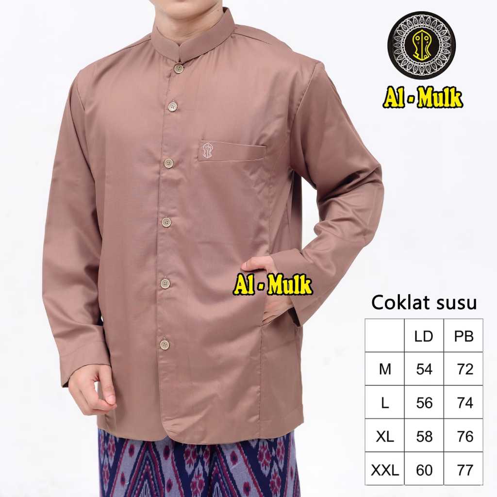 JASCO Exclusive AL MULK Long Sleeve KOKO Shirt เสื้อผ้าผู้ชายมุสลิมสมัยใหม่