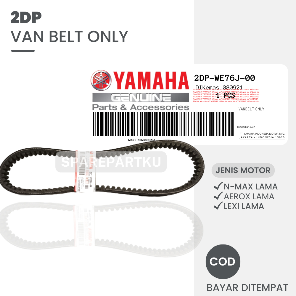 REDEED ROLLER + 2DP VANBELT YAMAHA NMAX / N-MAX OLD / FANBEL / PENBEL / PANBEL ONLY / V-BELT ROLLER 