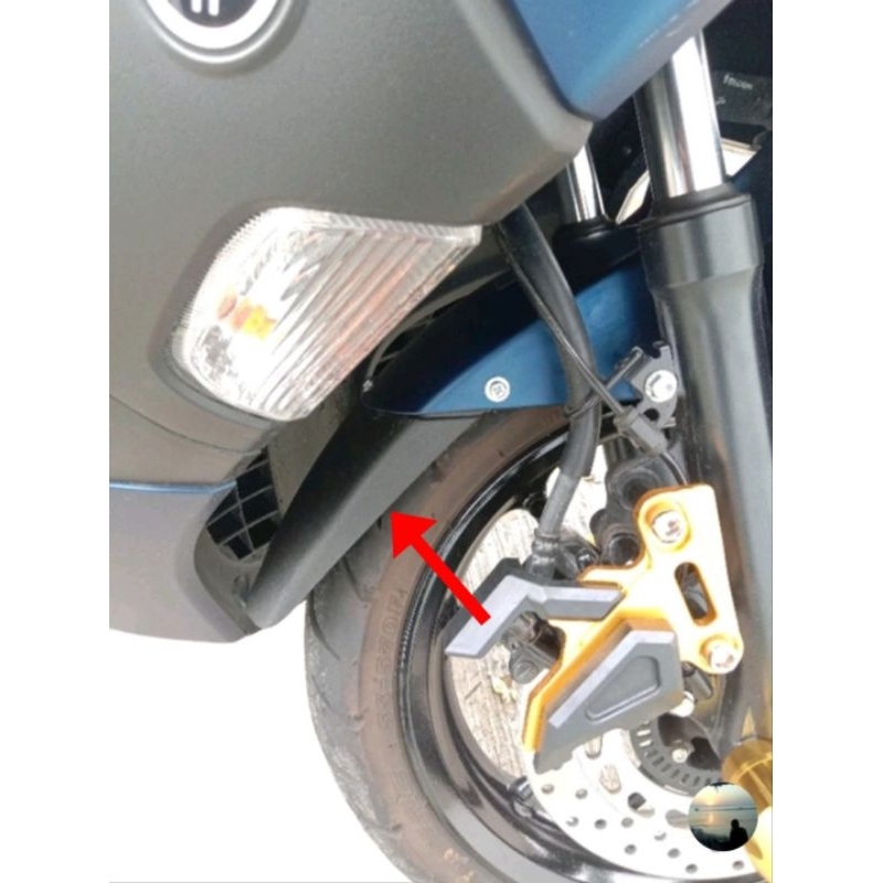 การเชื่อมต่อบังโคลนหน้า Nmax Turbo Neo Gen2 2015-2024 Mudflap Nmax 2015- 2024