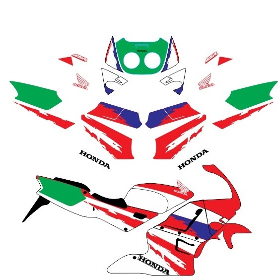 สติ๊กเกอร์ NSR MC21 PNP NSR R 150 ASTRA แบบกําหนดเอง