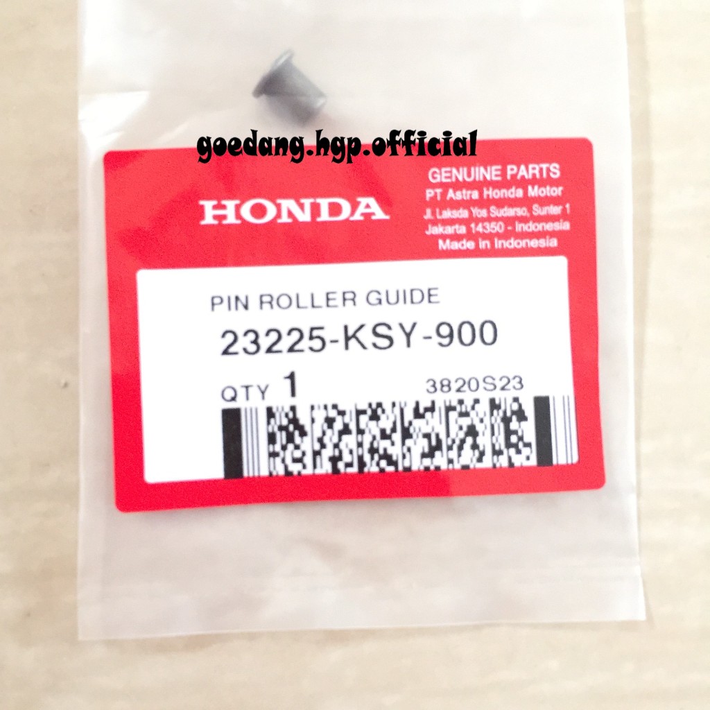 คู่มือลูกกลิ้งพิน BEAT VARIO PCX ADV SPACY SCOOPY ORIGINAL AMM 23225KSY900