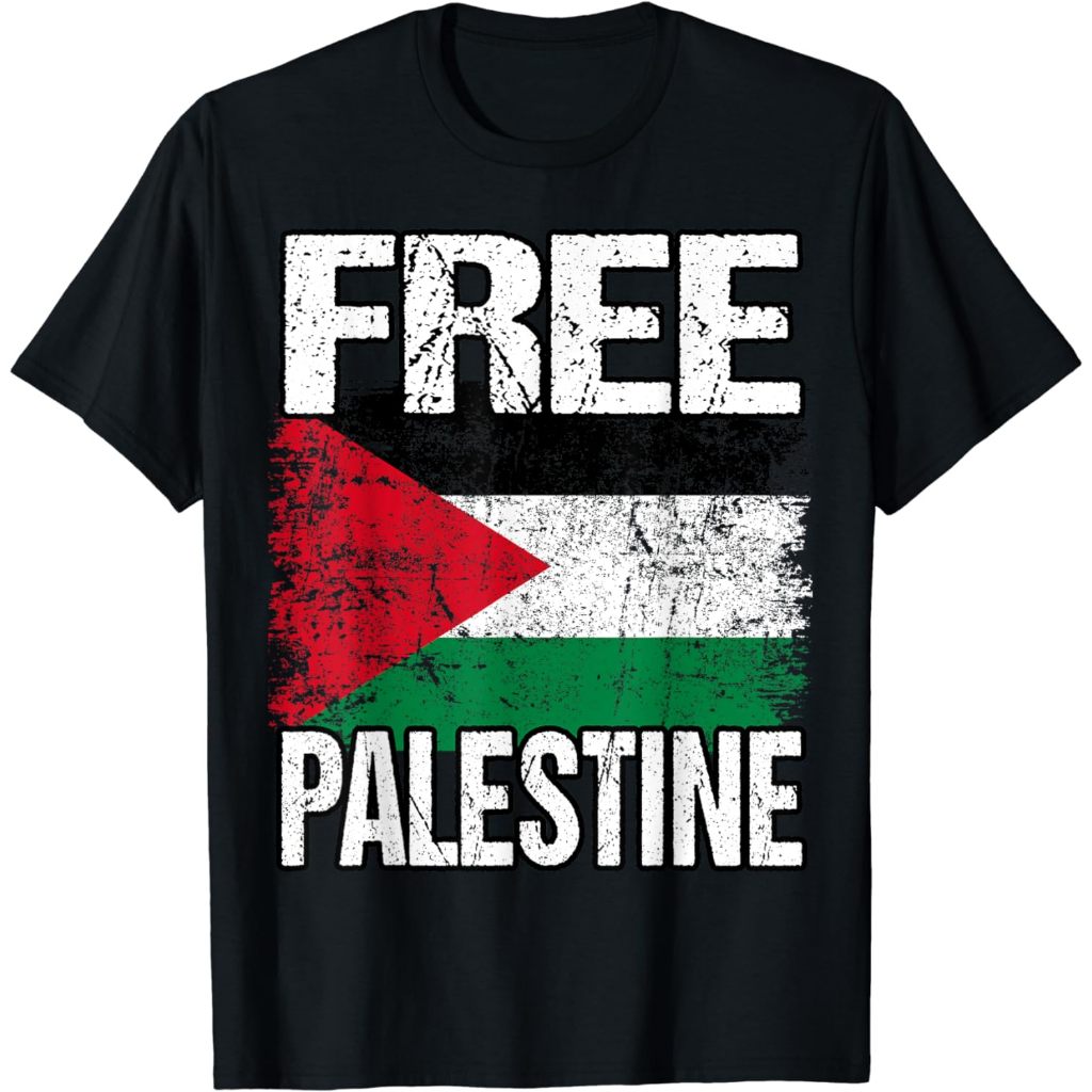 Premium Distro Adult T-shirt Adult T-shirt FREE PAESTINE T-Shirt 2