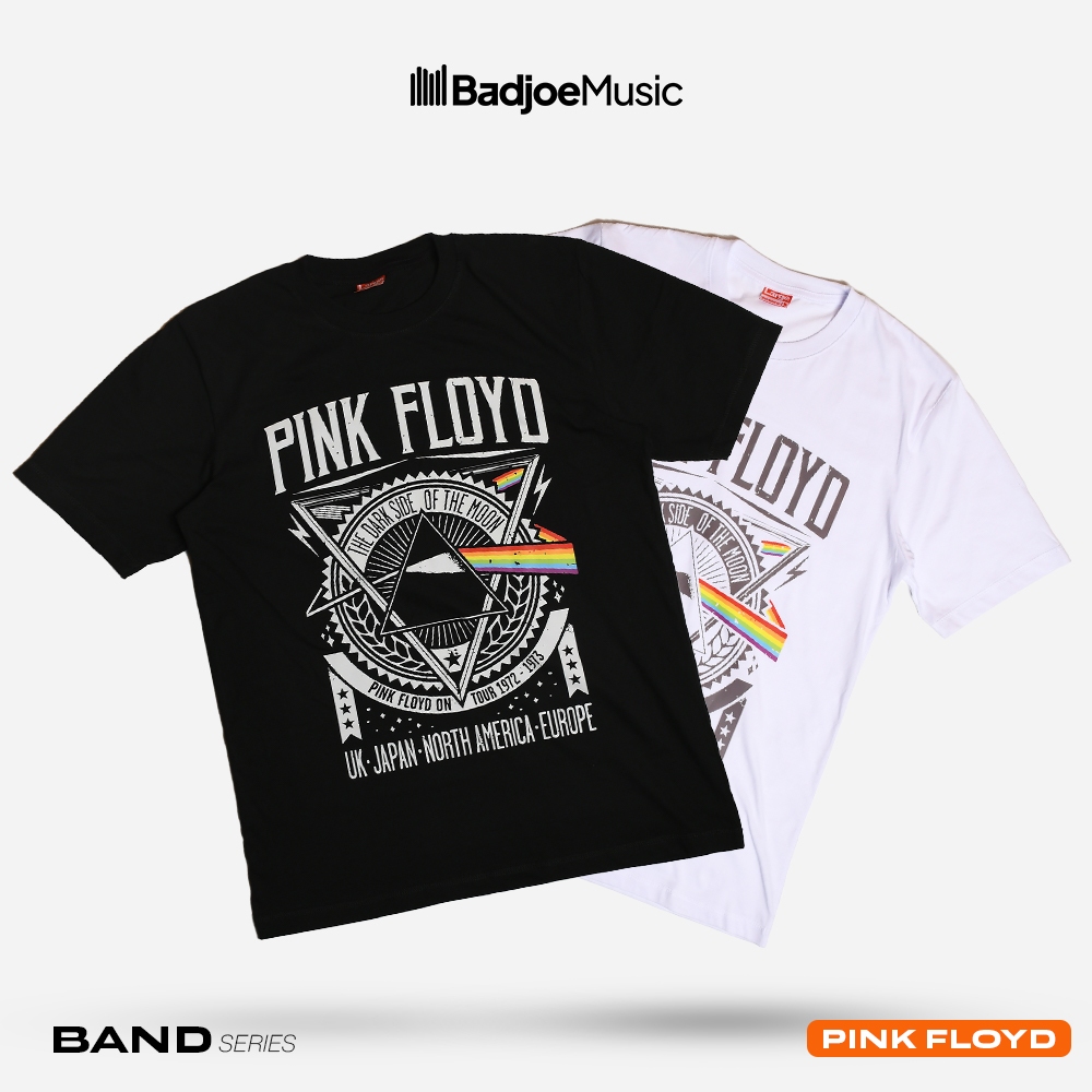 Pink Floyd เสื้อยืด - Pink Floyd 1 band T-Shirt - Premium Music Shirt - Makebadjoe Music