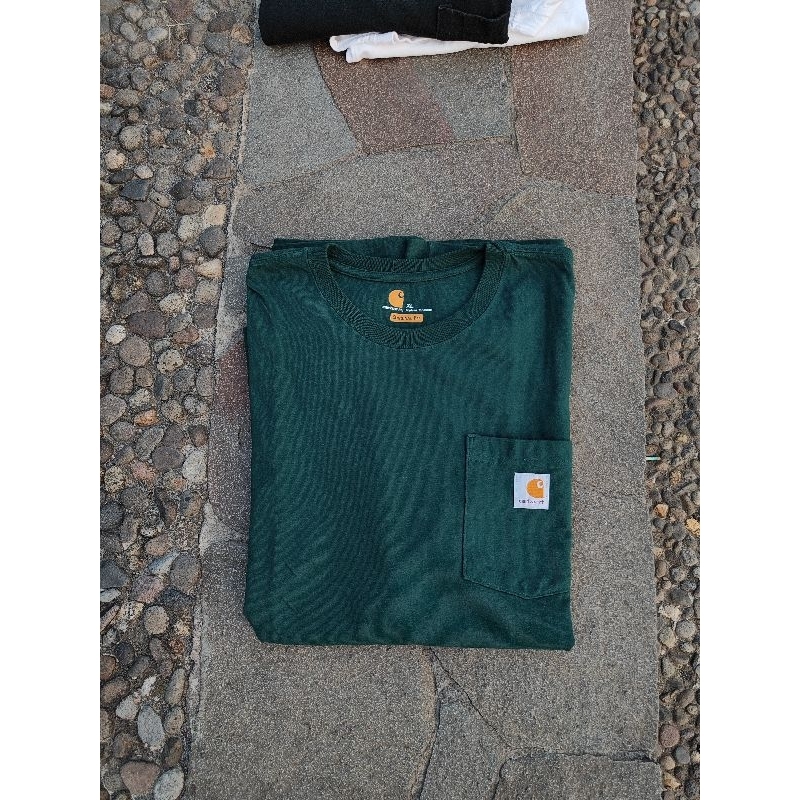 เสื้อยืด HIJAU K87 HTG GREEN CARHARTT