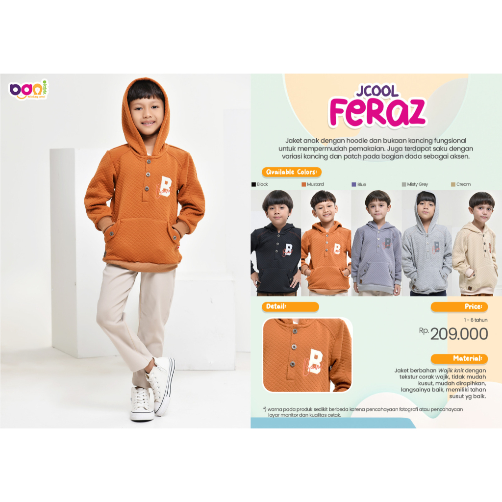 Rabbani Jcool Feraz Children& 39;s Jacket - Rabbani