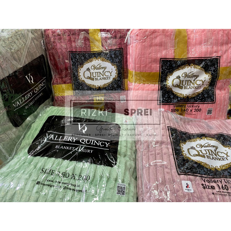 Vallery Quincy - ผ้าห่มสุดหรู - ผ้าห่ม QUINCY PLAIN