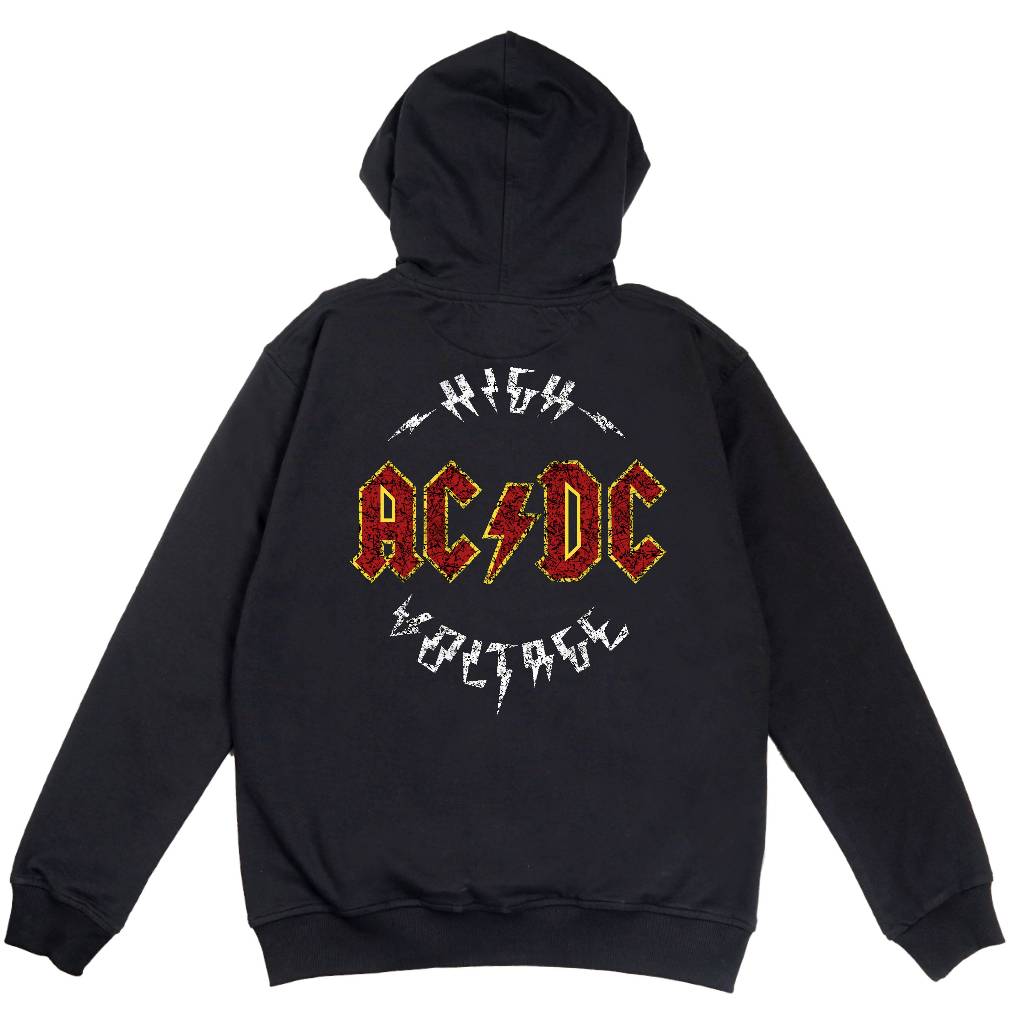 AC DC High Voltage Hoodie Band Mayonite