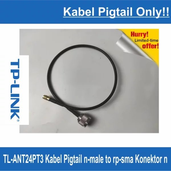 ET71 OKP-PGL-1 TP-LINK TL-ANT24PT3 สาย pigtail n-male to rp-sma