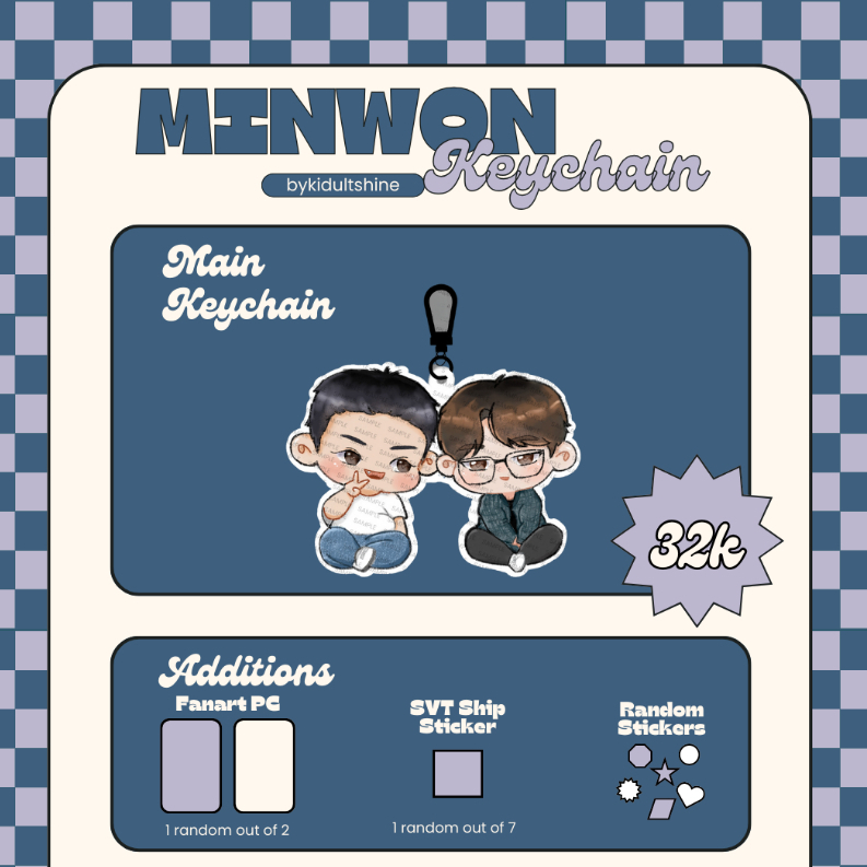 [คําอธิบายอ่าน] MINWON SEVENTEEN SHIP MINGYU WONWOO WELIVE KEYCHAIN VOL 1 SCOUPS JEONGHAN JOSHUA JUN