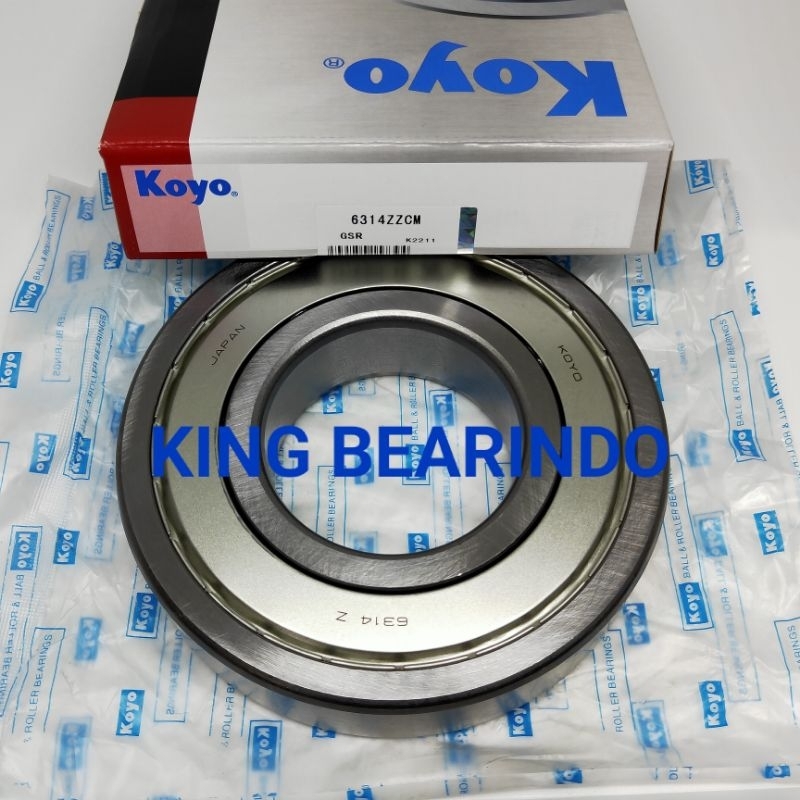 แบริ่ง 6314 ZZ KY 6314 ZZ KY 6314Z KY UK70X150X35MM