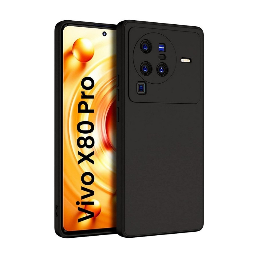 CASE VIVO X80 5G & X80 PRO 5G PREMIUM CASE SLIM MATTE CASE BLACK DOFF