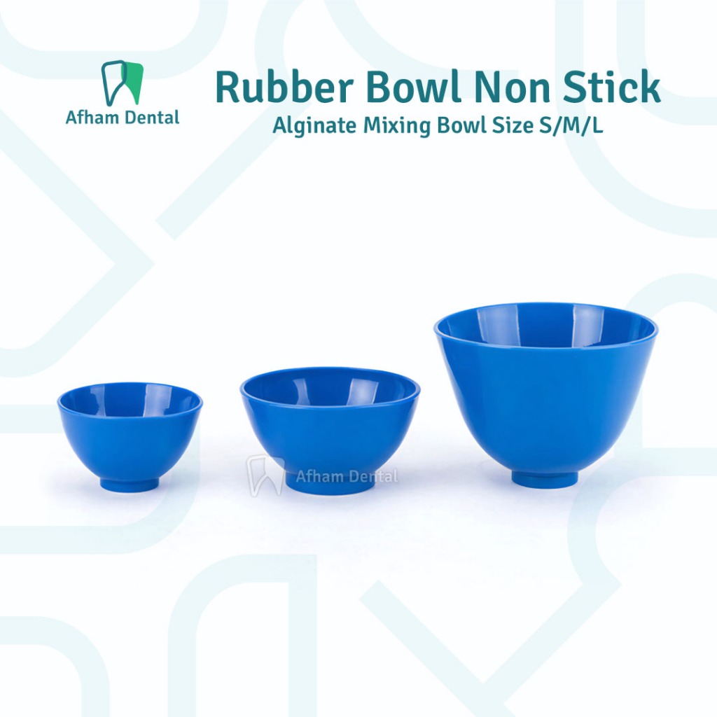 ยางทันตกรรม BOWL SIZE SML BOWL ALGINATE GIPS STONE MOLORDANO / AFHAM DENTAL