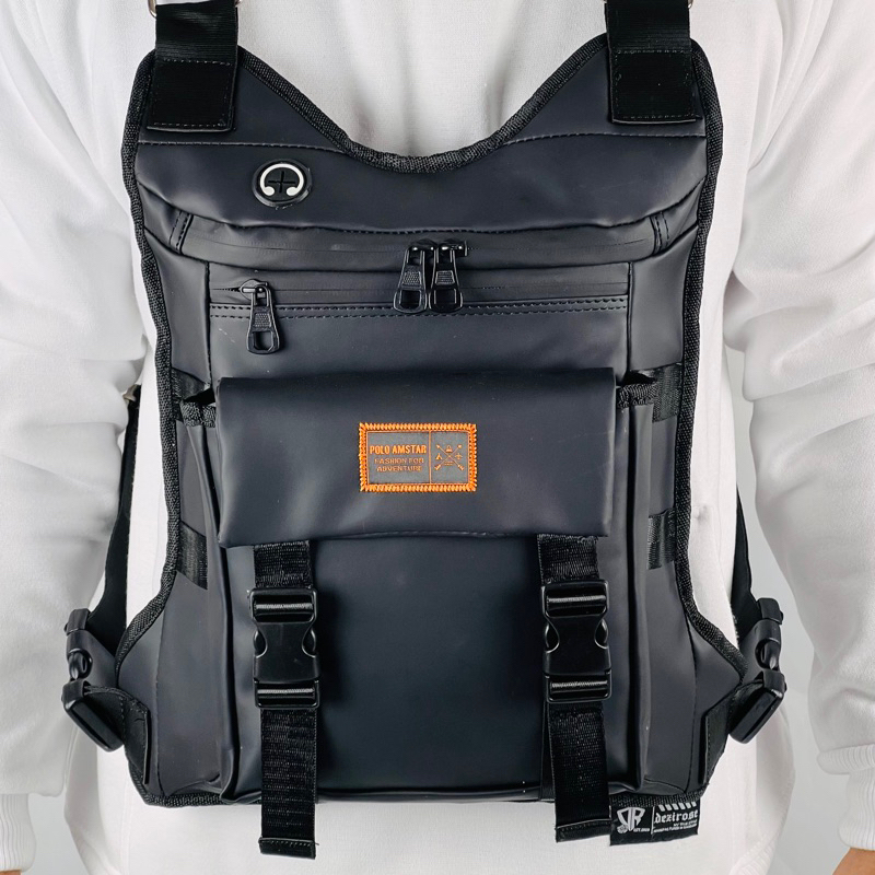 Polo Amstar กระเป๋าคาดหน้าอกกันน้ํา กระเป๋าคาดหน้าอก กระเป๋าเสื้อกั๊ก กระเป๋าคาดหน้าอกยุทธวิธี กระเป๋าคาดหน้าอก