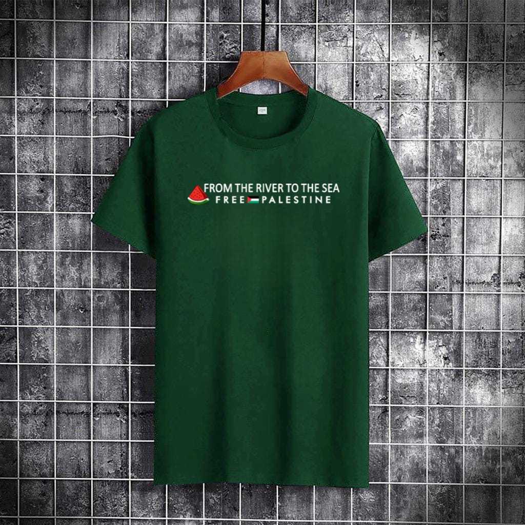 ASGARD777 เสื้อเชิ้ตแขนสั้นผู้ชาย DISTRO จาก THE RIVER