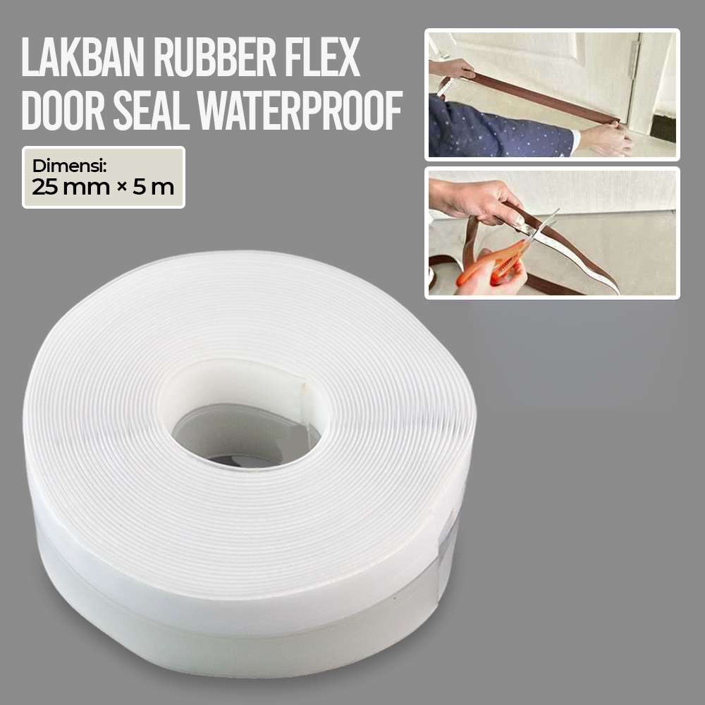 Probot Duct Tape Rubber Flex Door Seal Strip Bottom Seal Waterproof